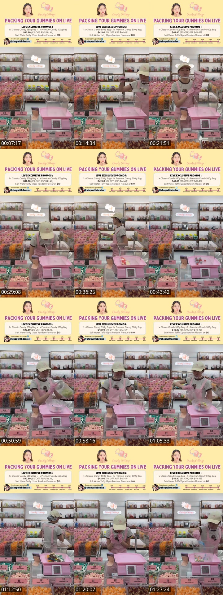 TikTok live: CANDY COTTAGE 🍬 by @denisealexis