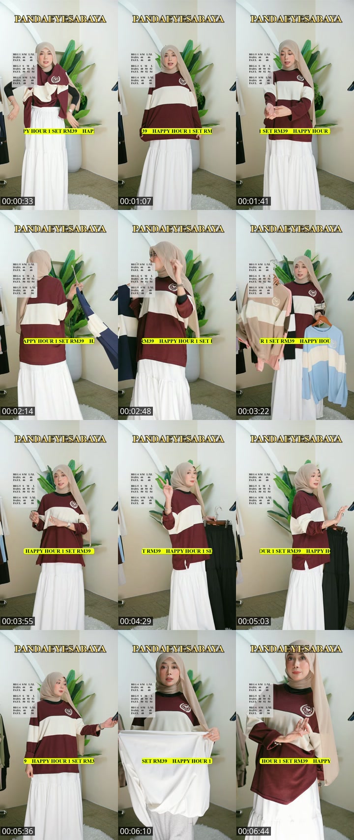 TikTok live: ABAYA NEW DESIGN by @pandaeyesabaya