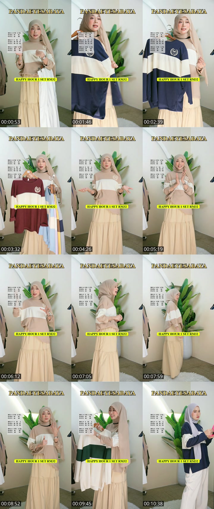 TikTok live: ABAYA NEW DESIGN by @pandaeyesabaya