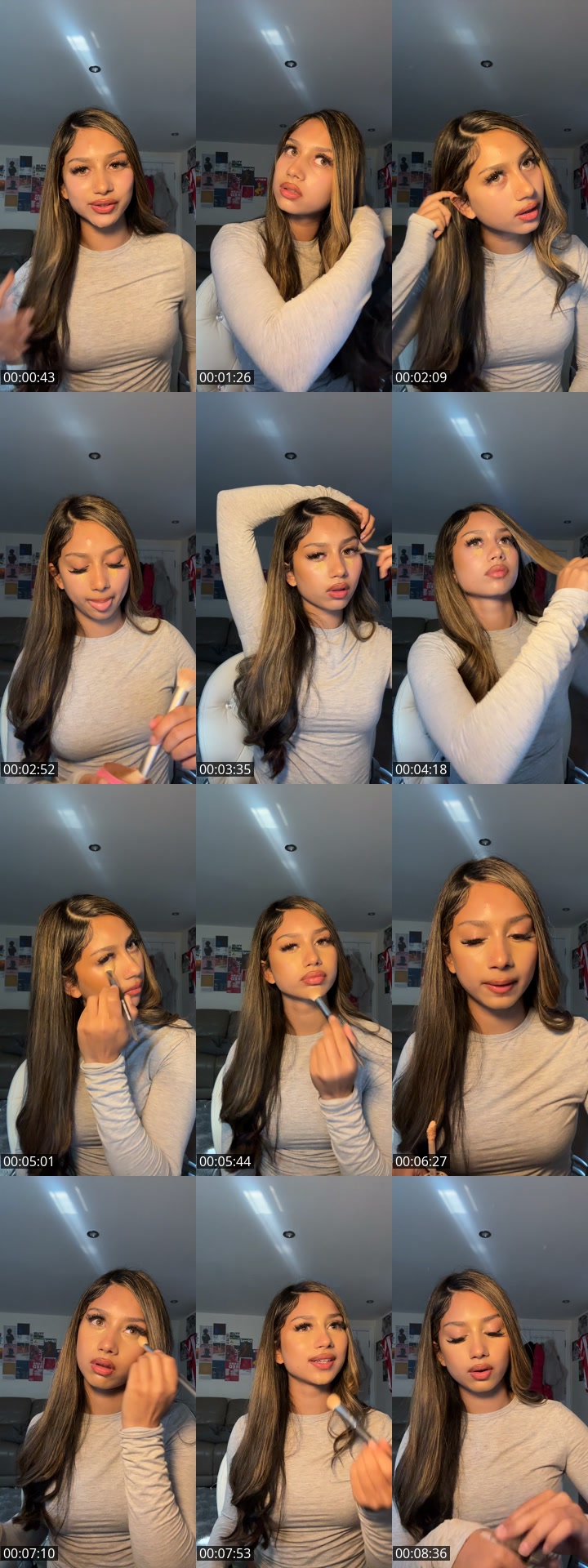 TikTok live: grwm by @aanya.xs