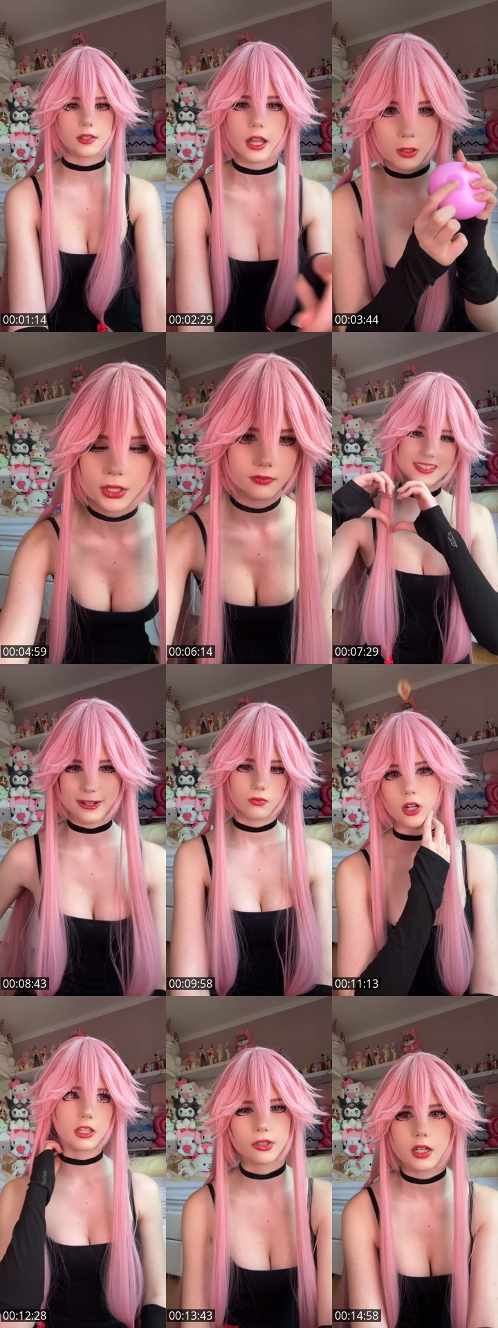 TikTok live: Yuno Cosplay🩷 by @isi.cos