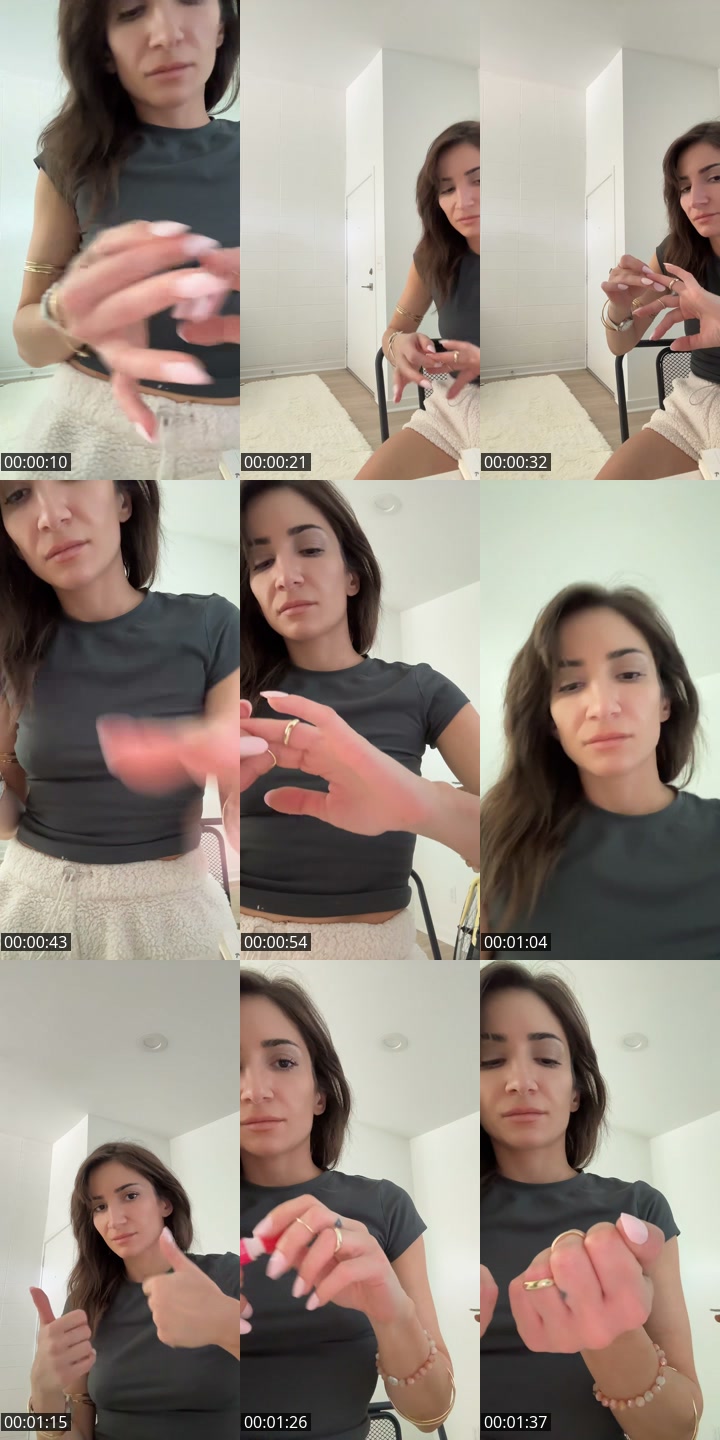 TikTok live: nails check by @cannachristiana