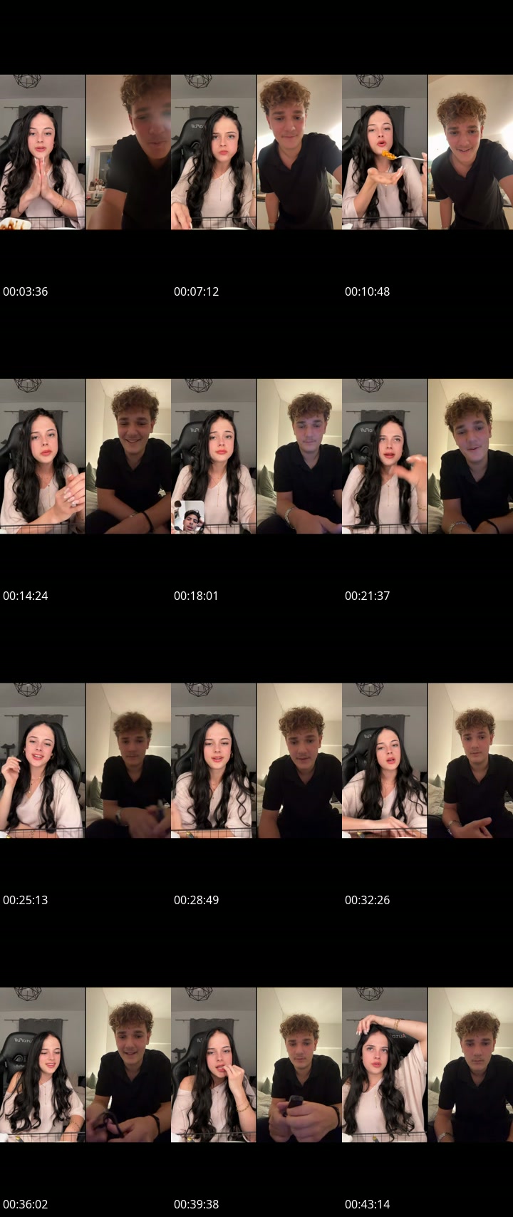 TikTok live: je mange avec vous 💖 by @ambrejrmlastarlette