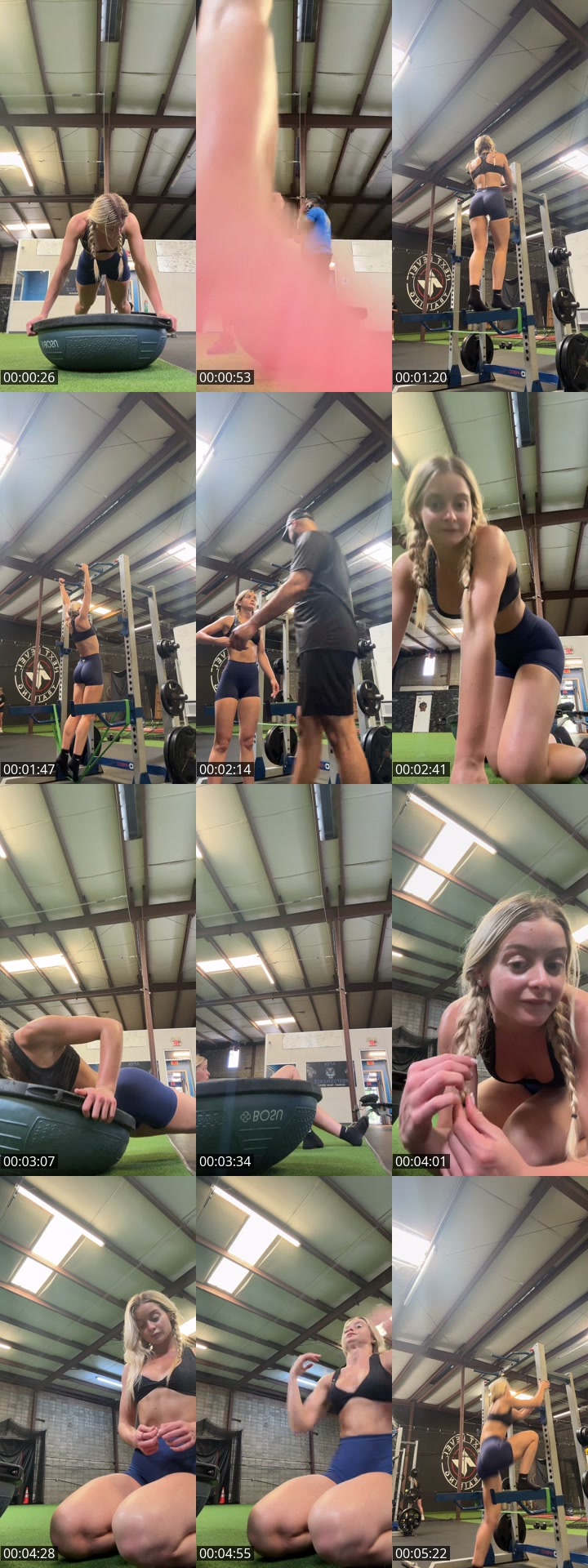 TikTok live: Post glute PT LEG workout 💪🏻👸🏼🎀 by @liaconno
