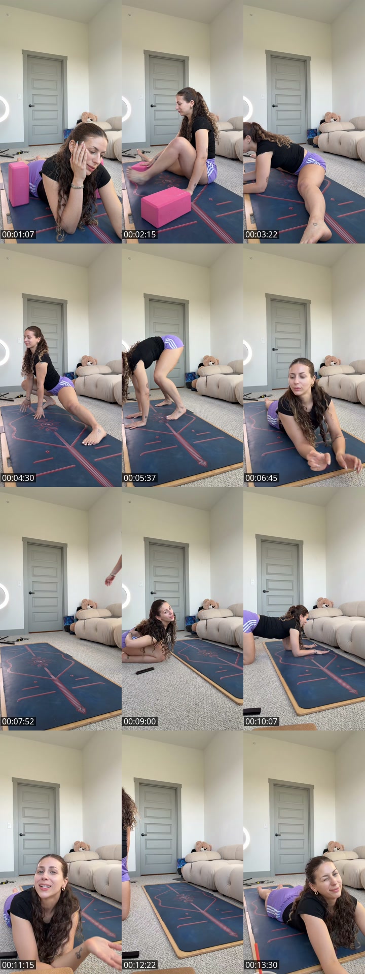TikTok live: Yoga💕 by @maggieblayre