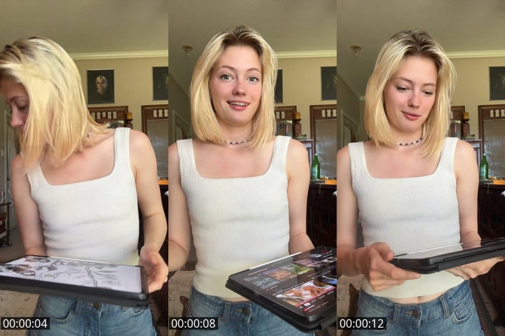 TikTok live: designing!! by @thefangbarbie