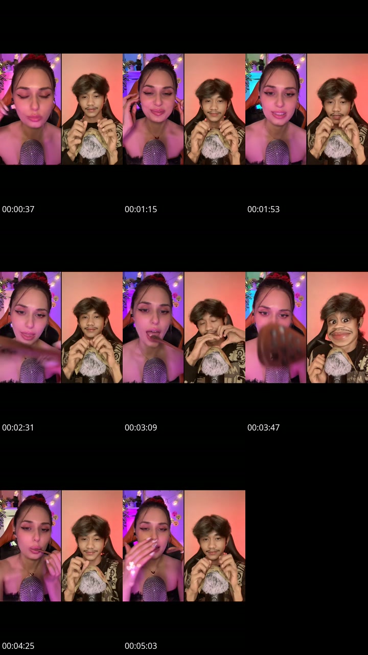 TikTok live: Breathe.listen.stay.ASMR 🤗 by @leyla_asmr5