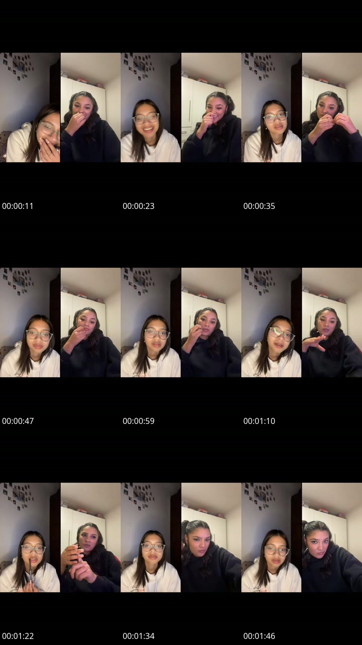 TikTok live: nothing but yapping💋 by @just_farzaana
