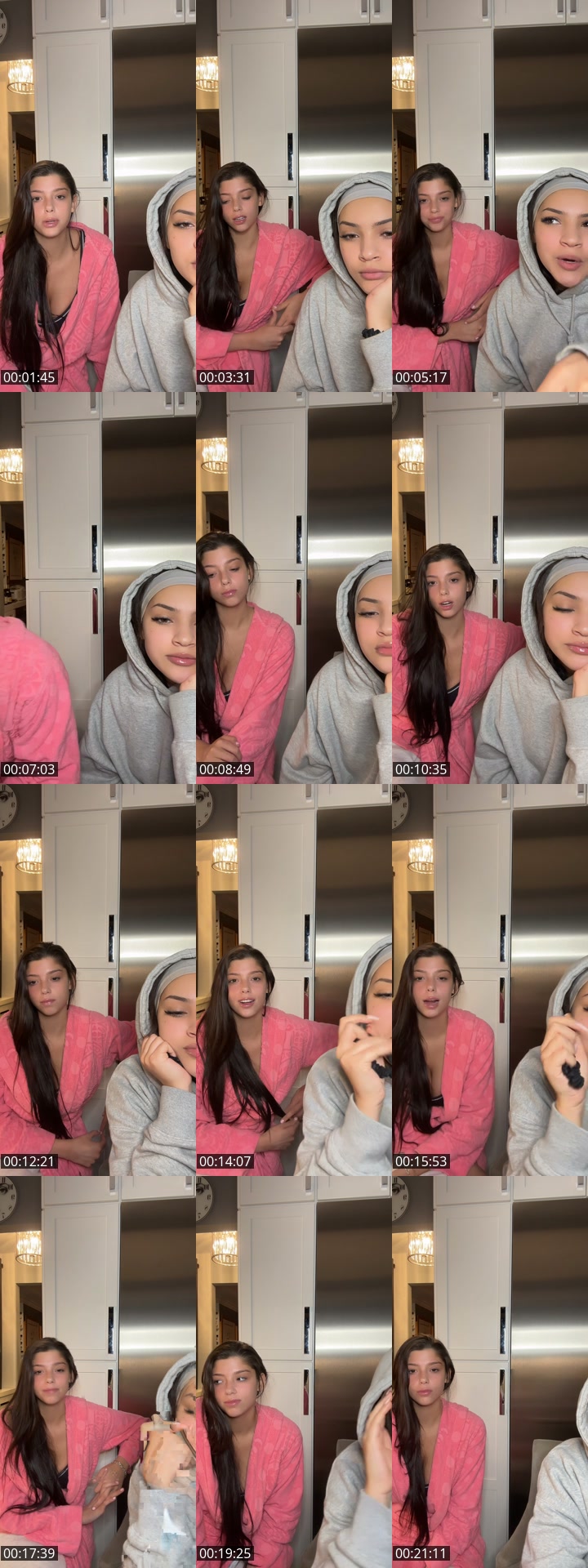 TikTok live: Blind make challenge/girly nite by @thehannahmills11