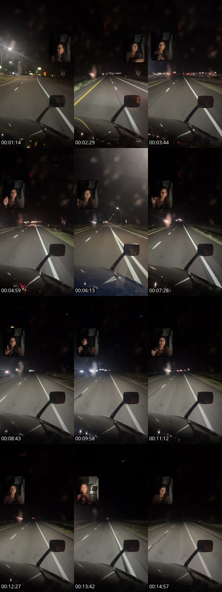 TikTok live: OTR PASSENGER POV🚛🩷 by @yin6863