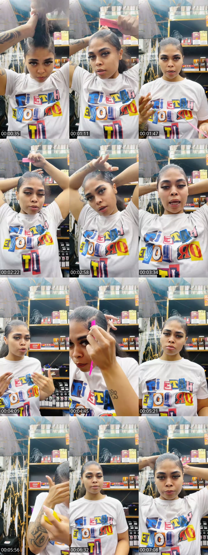 TikTok live: do my hair by @toosexc4diswrld