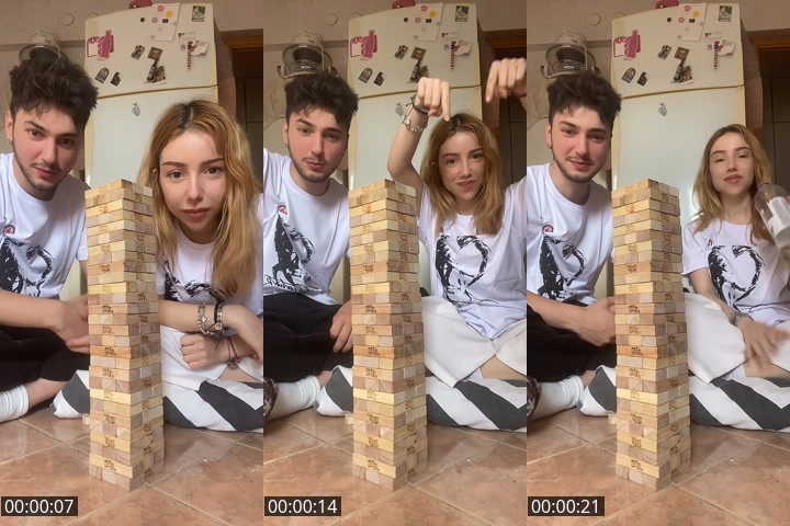 TikTok live: DOUBLE JENGAAA CEZALI by @visneli.biber