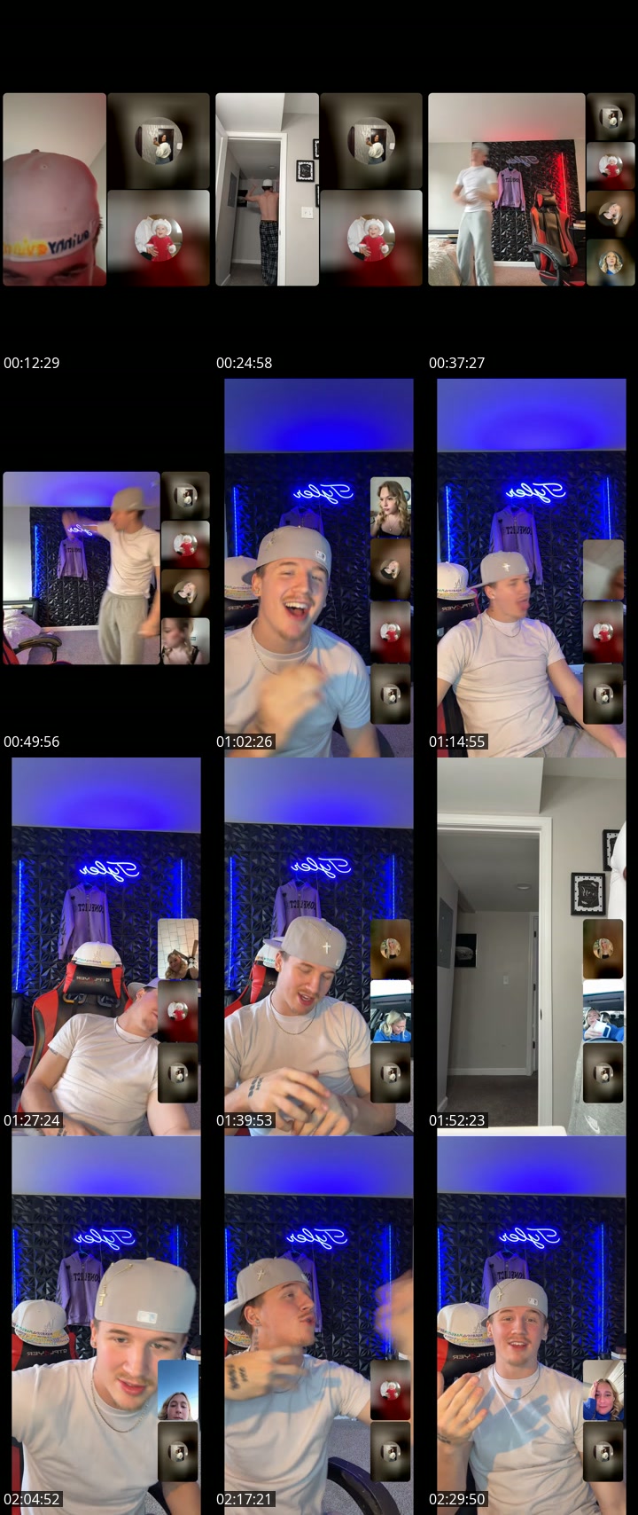 TikTok live: MY CHAT IS HOT😁🤍 by @tylernoliar