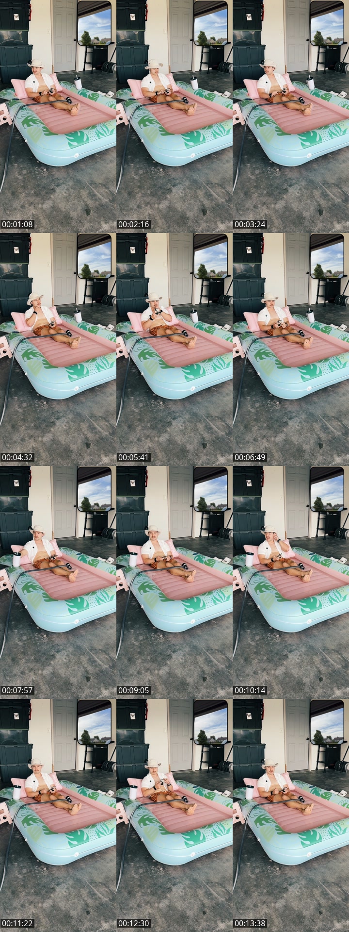 TikTok live: Inflatable Tanning Pool Float by @joshs_finds