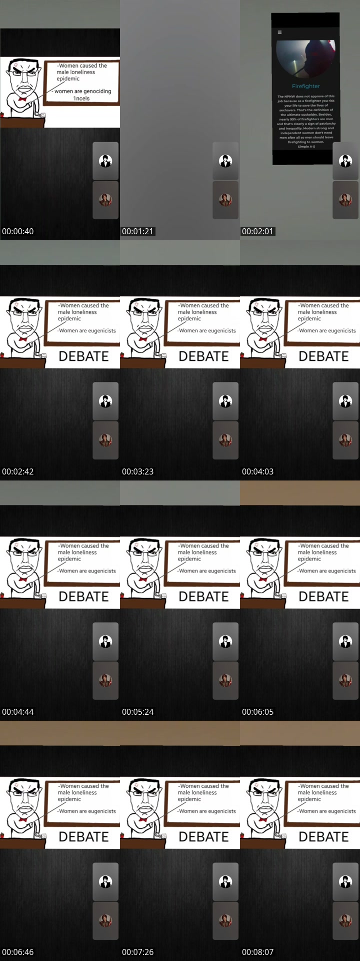 TikTok live: Debate. by @zuper435