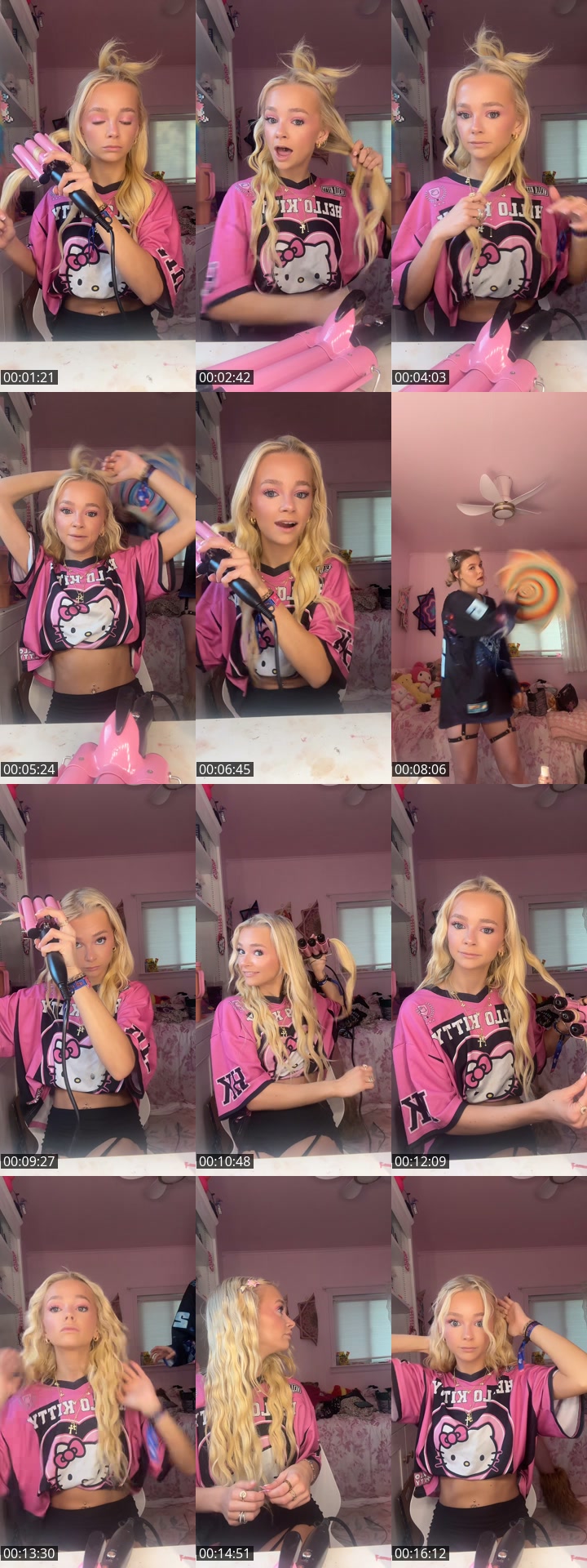 TikTok live: grwm 😝 by @444bug_