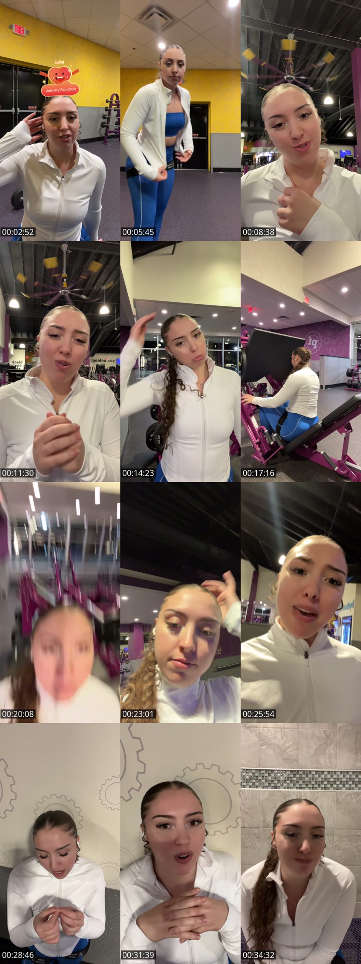 TikTok live: Gym 🤞🏼❤️ by @heyitsdanip