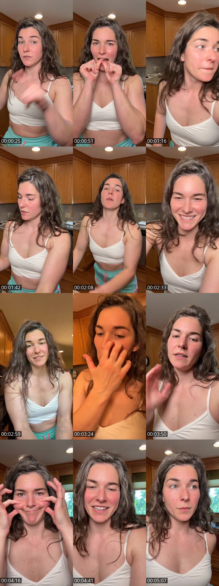 TikTok live: Leg day by @natty_nat__88