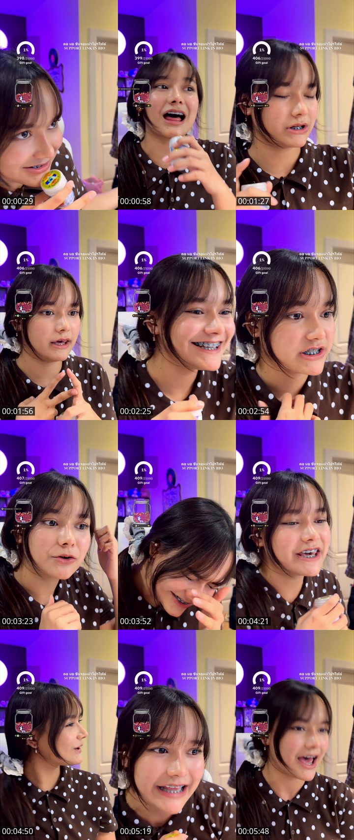 TikTok live: Only singing :( by @spiderjink