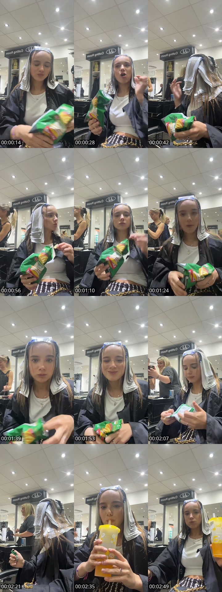 TikTok live: hair xxxxx by @chloebishxx