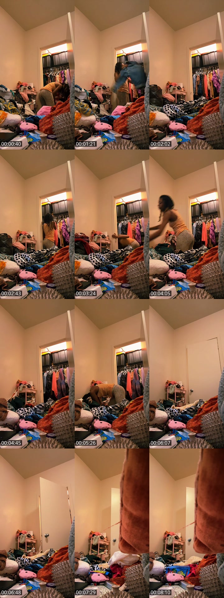 TikTok live: organizing my closet by @tiredoftiktok7