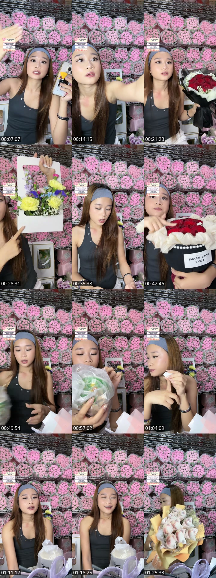 TikTok live: Fresh Flower Sales 520 by @flowershopsg