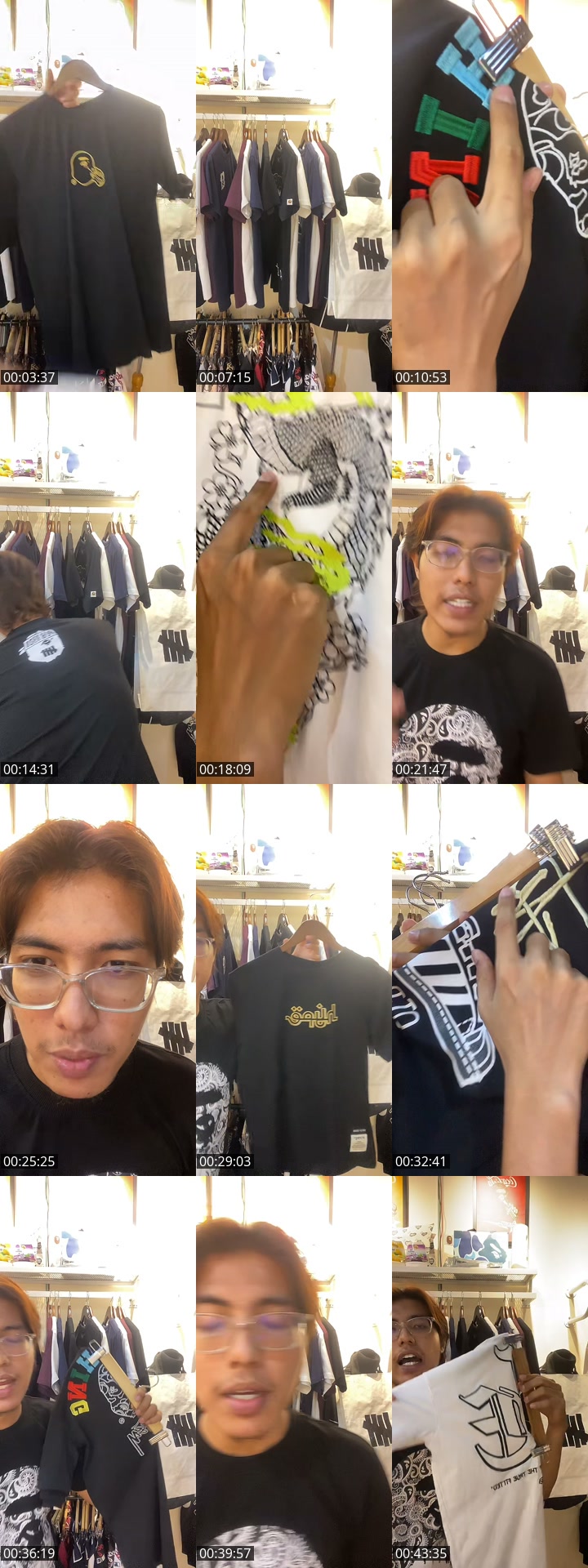 TikTok live: Cutting Regular by @jeanstoreclothingtwoo