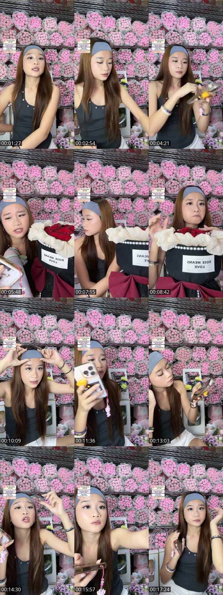 TikTok live: Fresh Flower Sales 520 by @flowershopsg