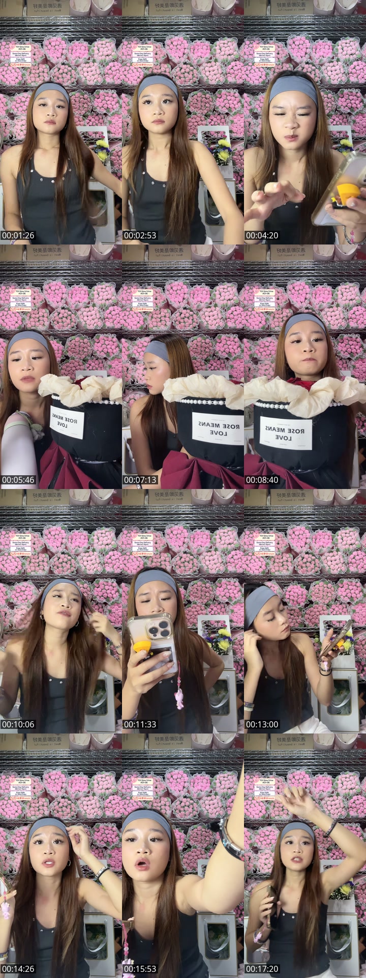 TikTok live: Flowers Sales  520 by @flowersuppliersingapore