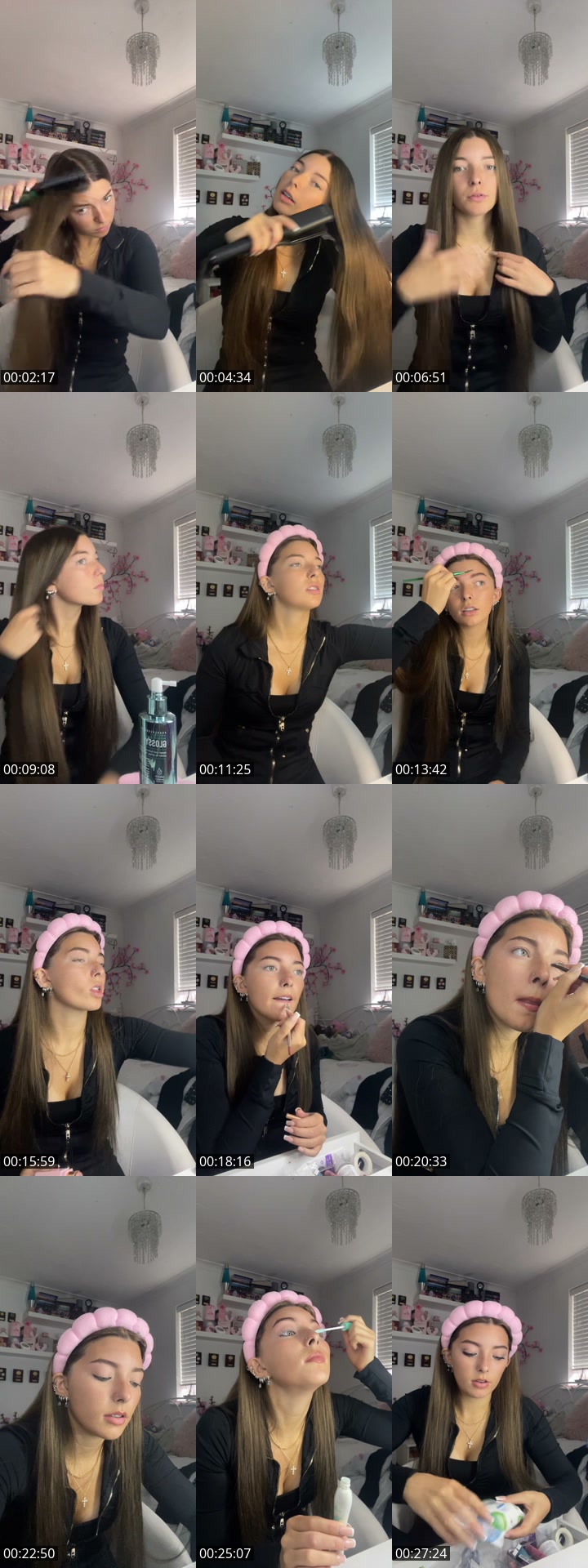 TikTok live: Dying hair by @chloes_spamz0