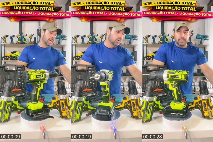 TikTok live: 🚨 Mega Oferta Parafusadeira 🔥 by @cassioebianca