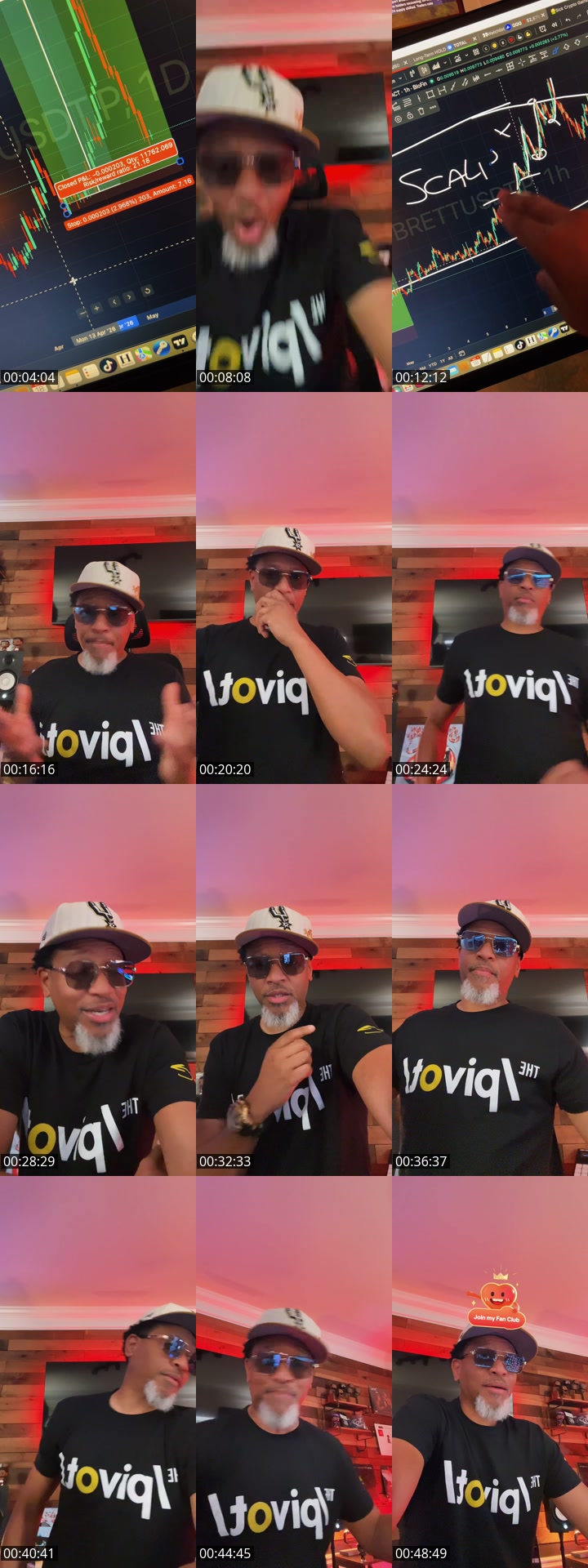 TikTok live: Bigger Crypto Gains! by @blockchainbullhorn