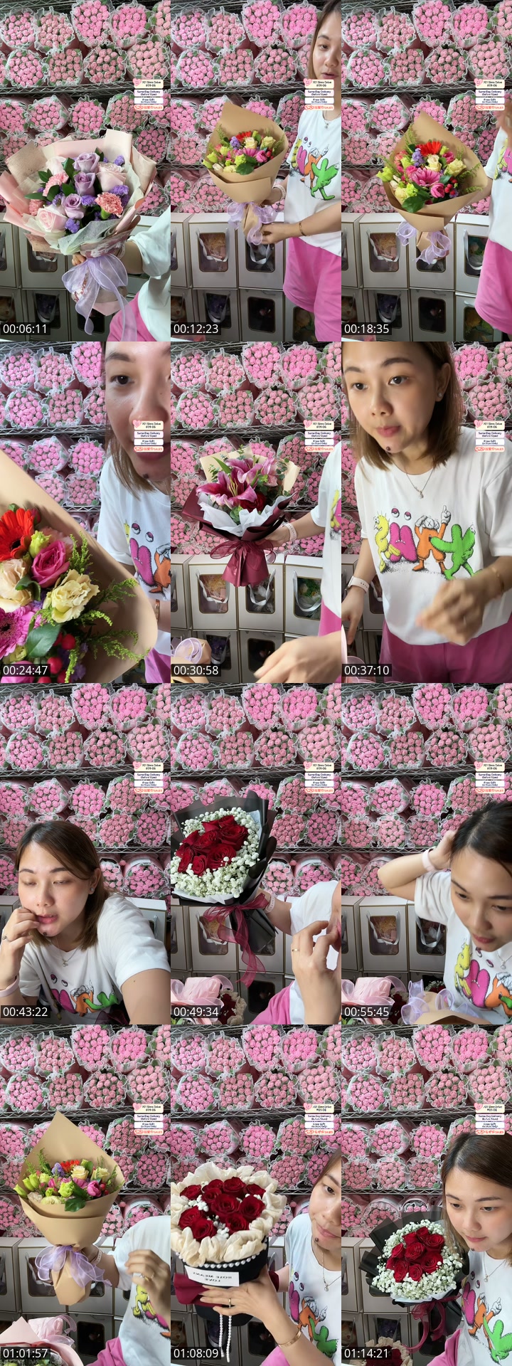 TikTok live: 😘520 Sales by @singaporeflorist