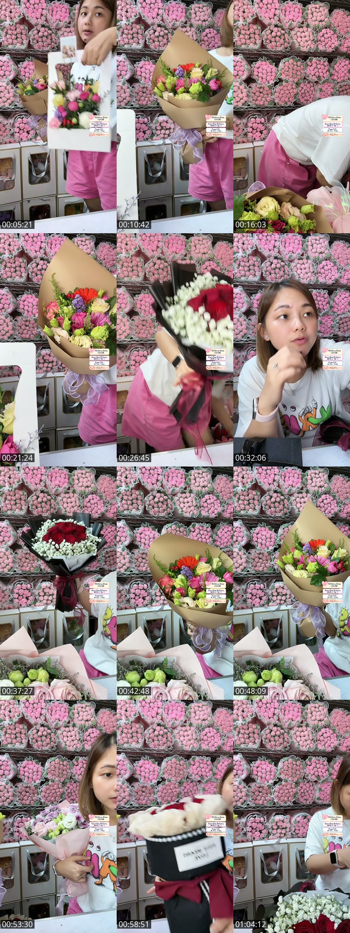 TikTok live: Fresh Flower Sales 520 by @flowershopsg