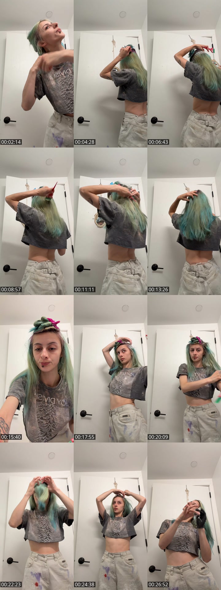 TikTok live: girl idk we’re doing my hair by @forbidden.apple