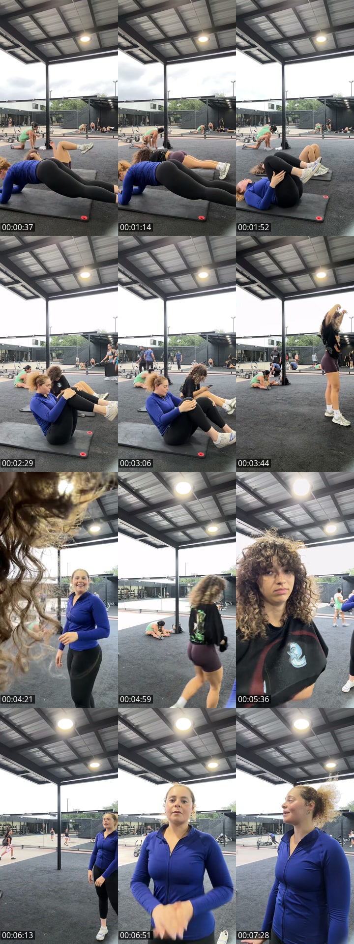TikTok live: Gym time by @ceceondabeat
