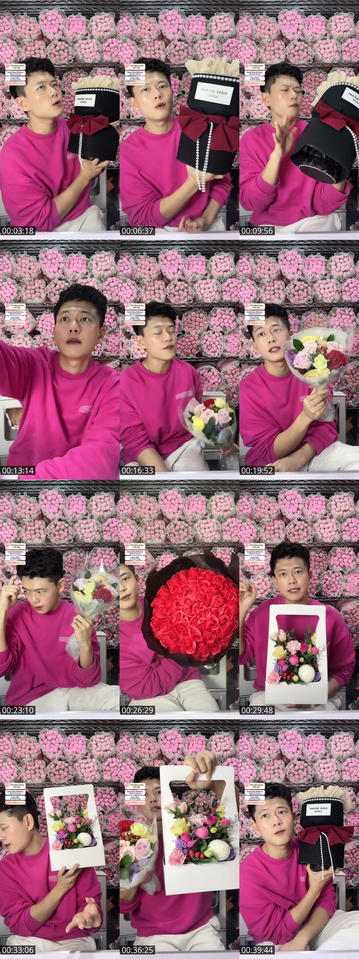 TikTok live: Flowers Sales  520 by @flowersuppliersingapore