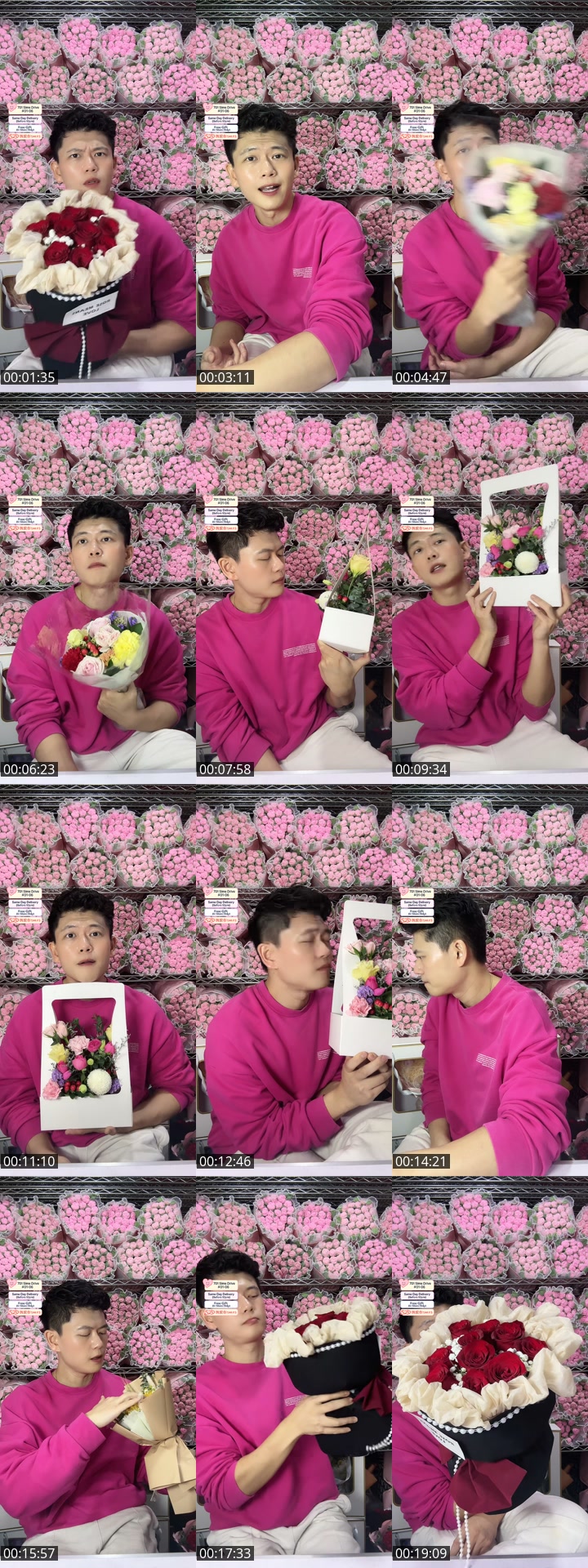 TikTok live: Flowers Sales  520 by @flowersuppliersingapore