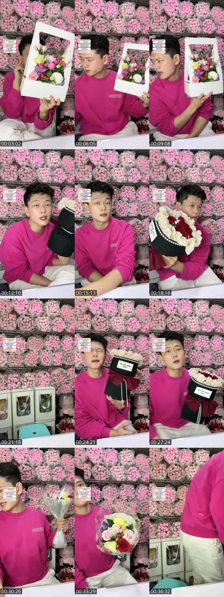 TikTok live: Fresh Flower Sales 520 by @flowershopsg