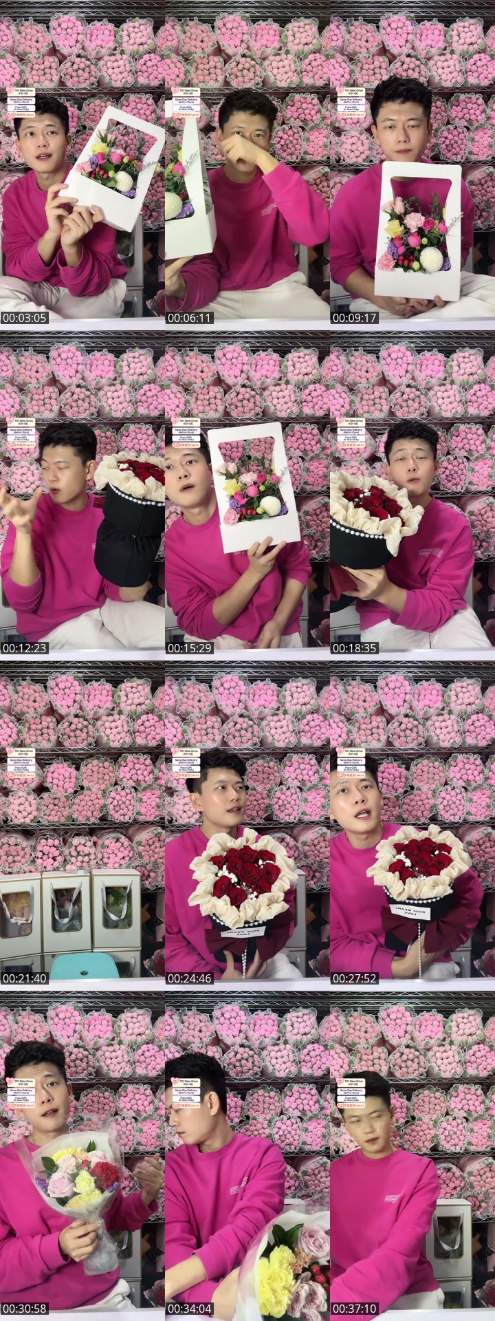 TikTok live: Flowers Sales  520 by @flowersuppliersingapore