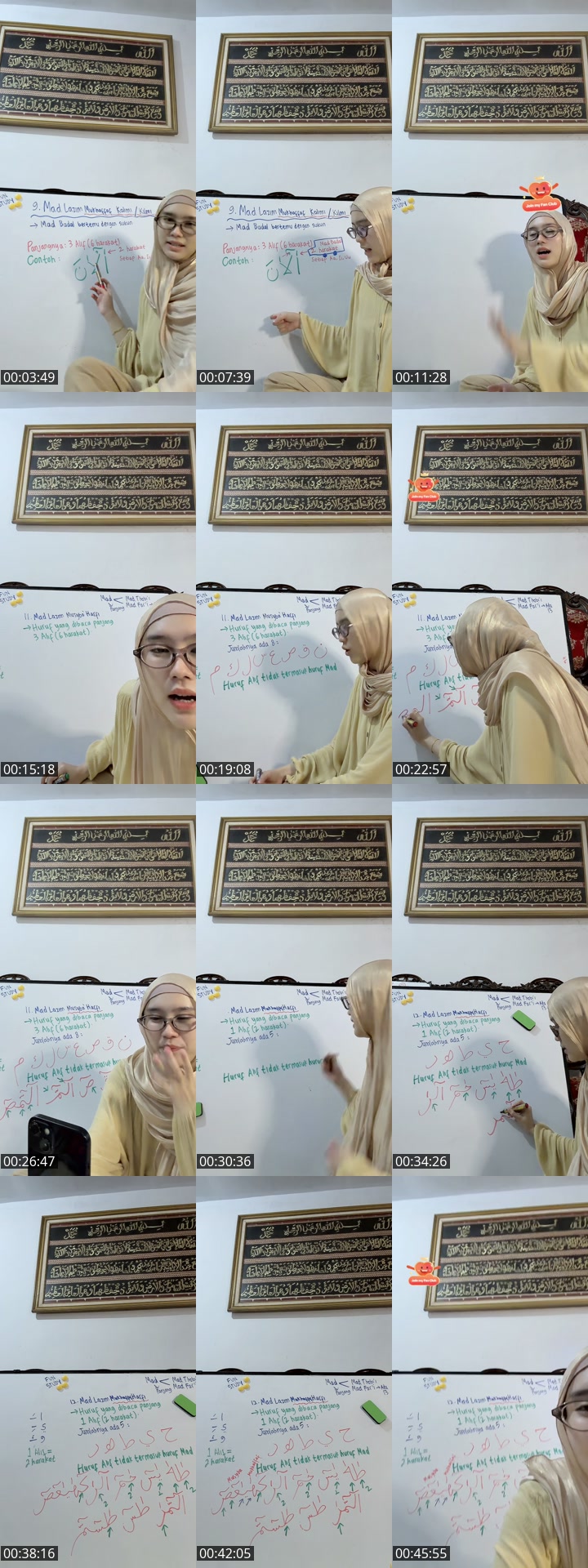 TikTok live: Belajar ngaji 11 bulan 25 tahun by @itsbutterfai