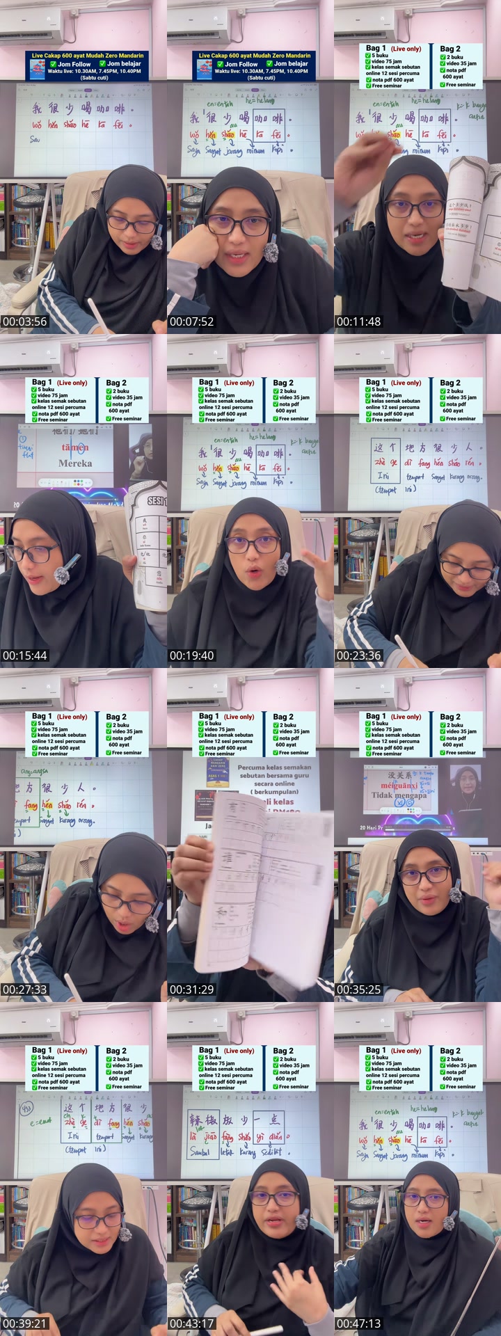 TikTok live: 3 AYAT MUDAH ZERO MANDARIN by @cikgumandarinzazah