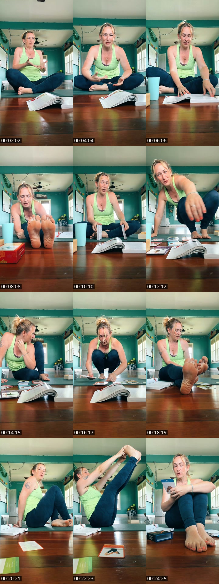 TikTok live: Sunday: windy by the pond by @blisshouseyoga