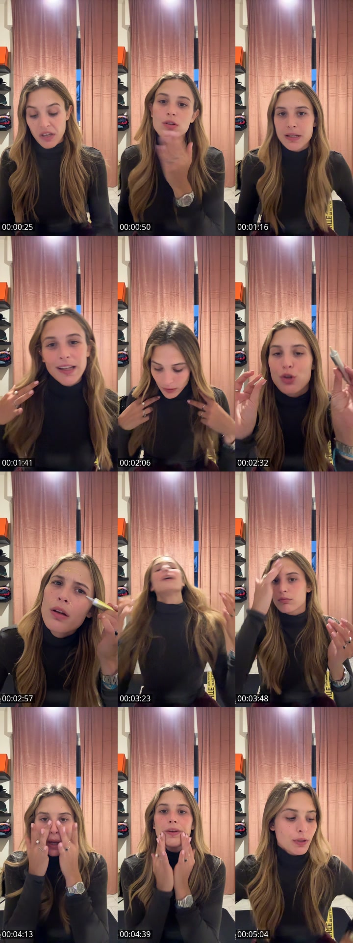 TikTok live: GRWM by @mmatissee