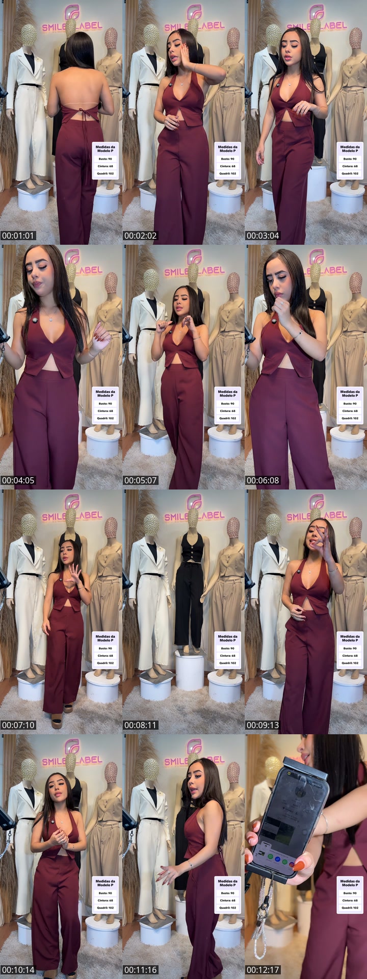 TikTok live: GRANDES PROMOÇÕES!!! by @smile_label