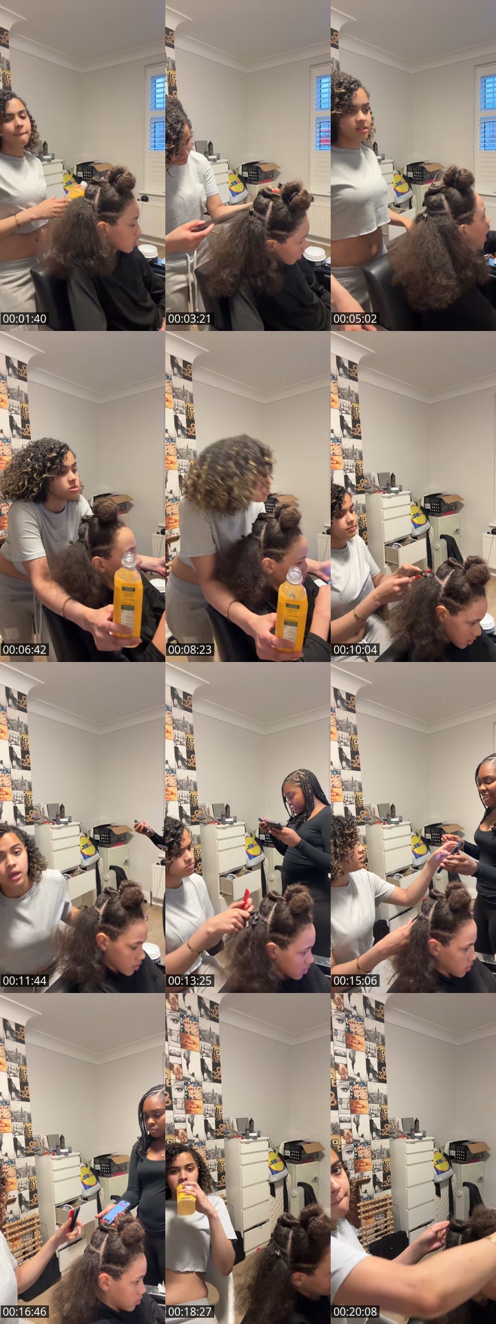 TikTok live: doing my brothers hair join x by @ghostedniks
