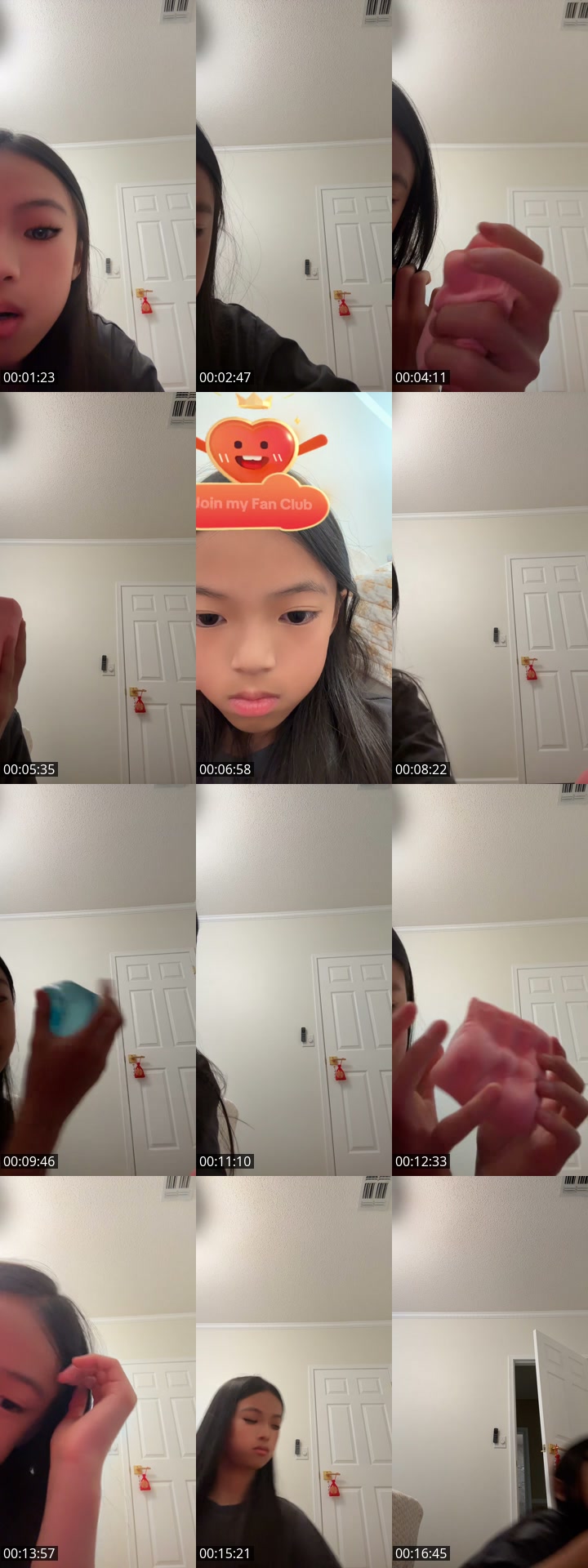 TikTok live: 1 galaxy=1 dare by @michaela_akaurbestie