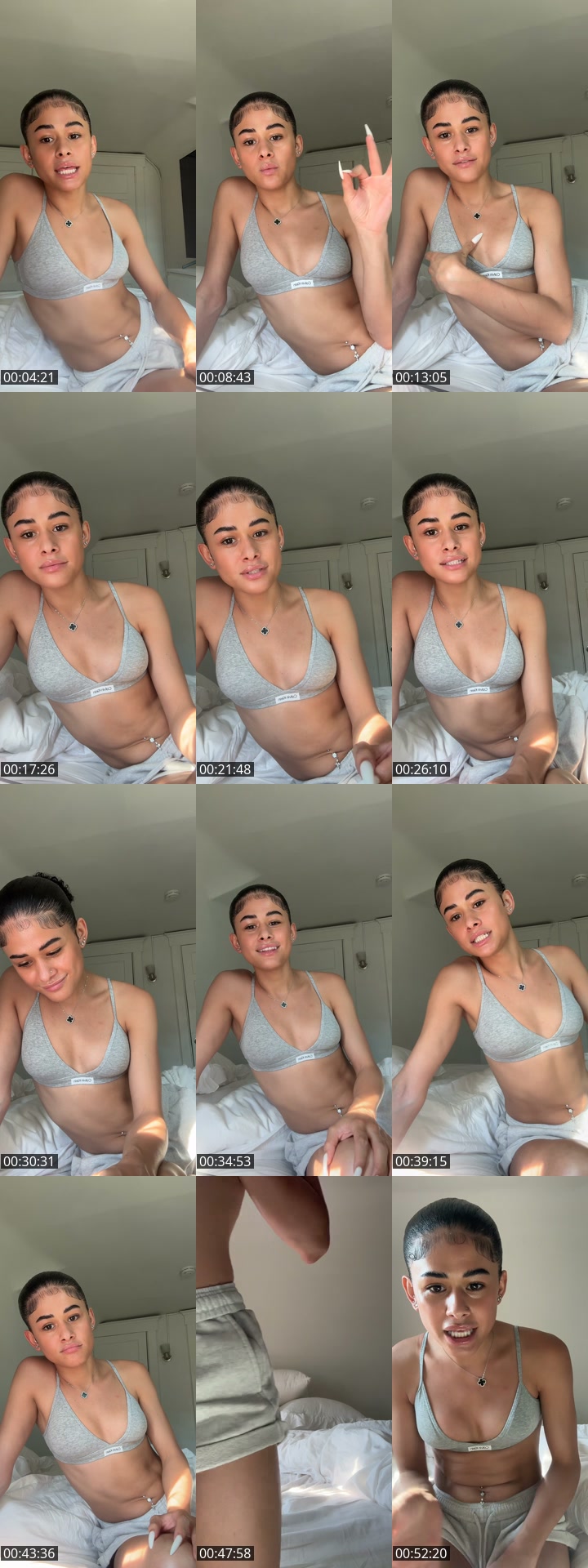 TikTok live: hi 🤍 by @adriannaalluree