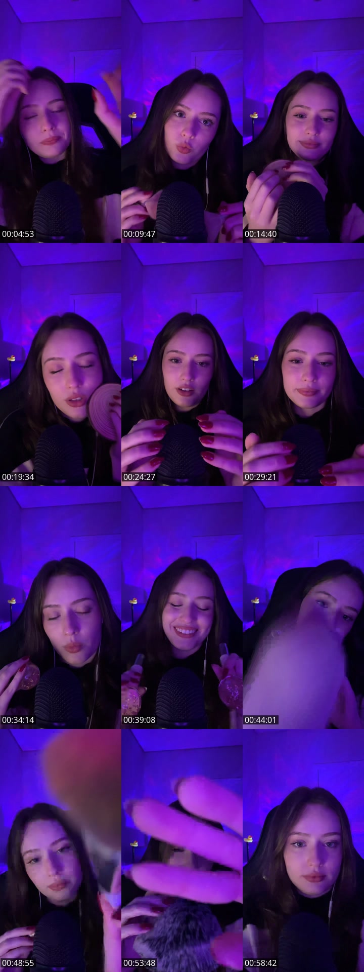 TikTok live: ASMR LIVE! 🌃 by @asmrthaisbdss