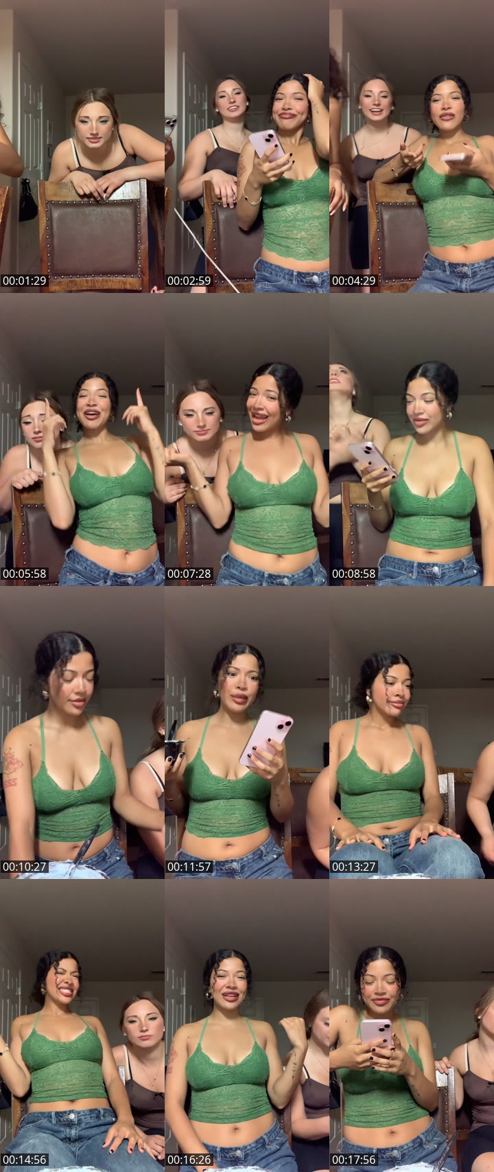 TikTok live: girls by @ilovehotmomsz